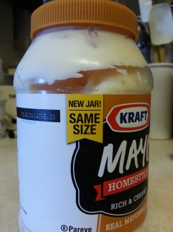 New jar, same size